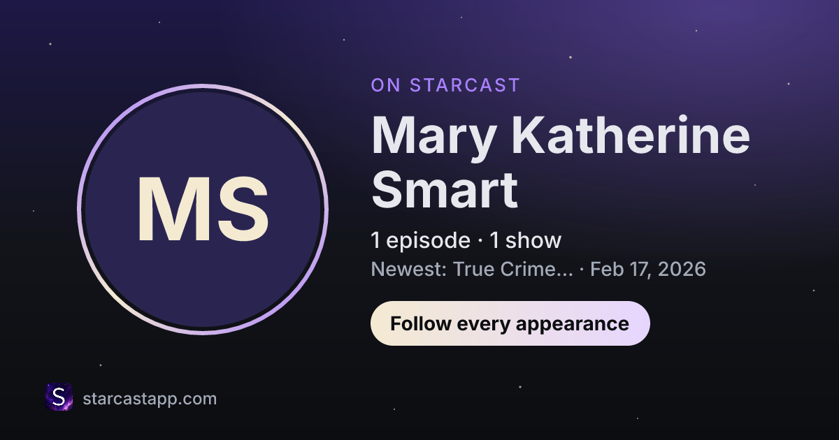 The preview card for Mary Katherine Smart