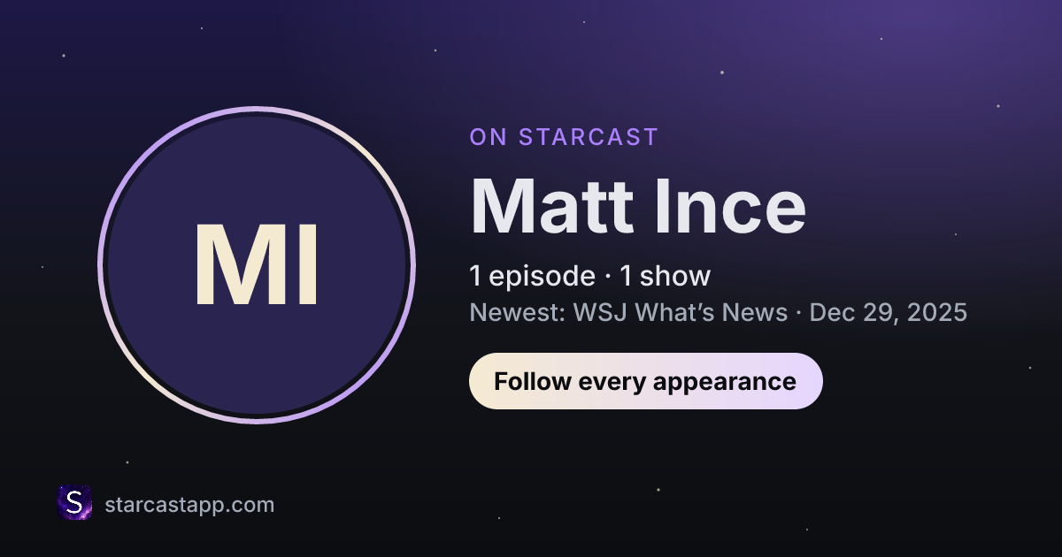 The preview card for Matt Ince