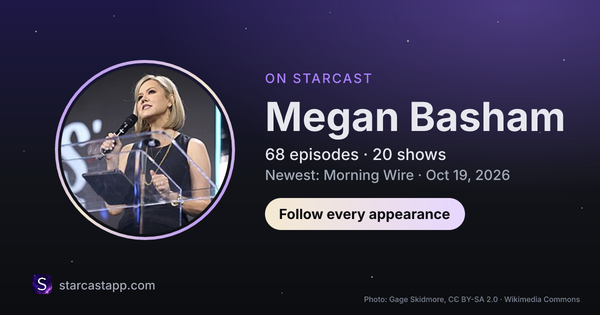 The preview card for Megan Basham