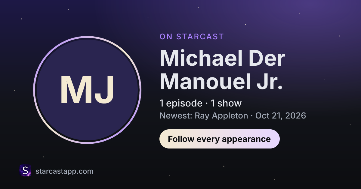 The preview card for Michael Der Manouel Jr.
