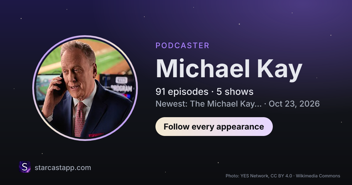 The preview card for Michael Kay