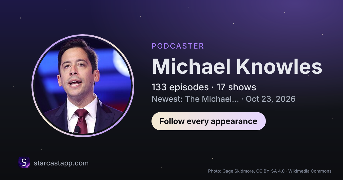 The preview card for Michael Knowles