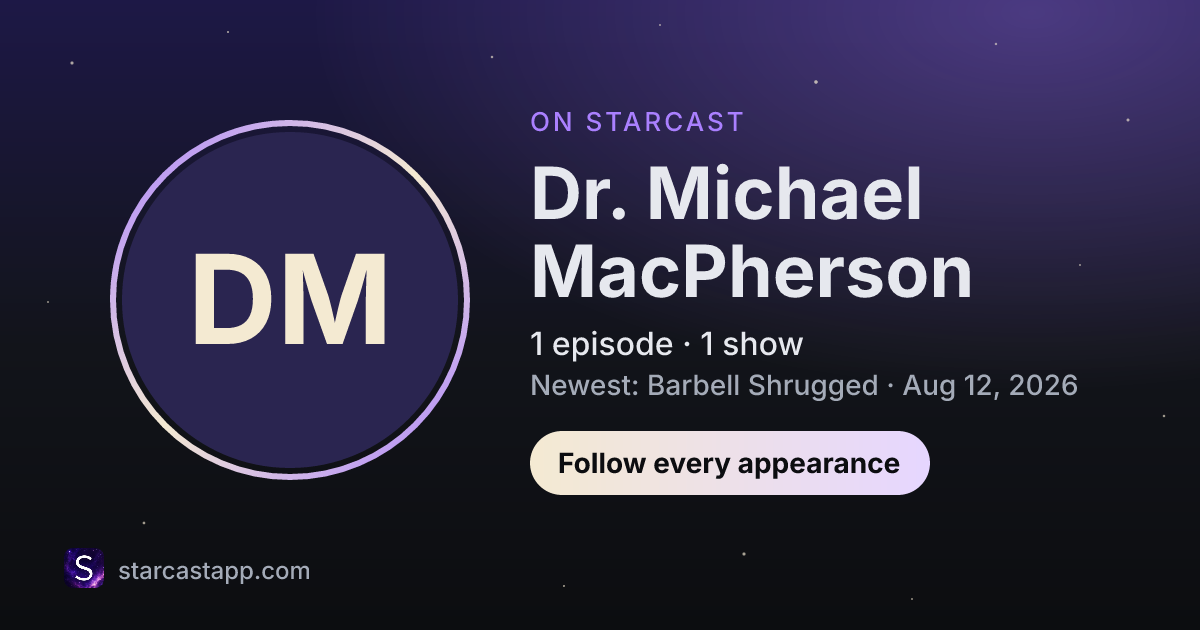 The preview card for Dr. Michael MacPherson