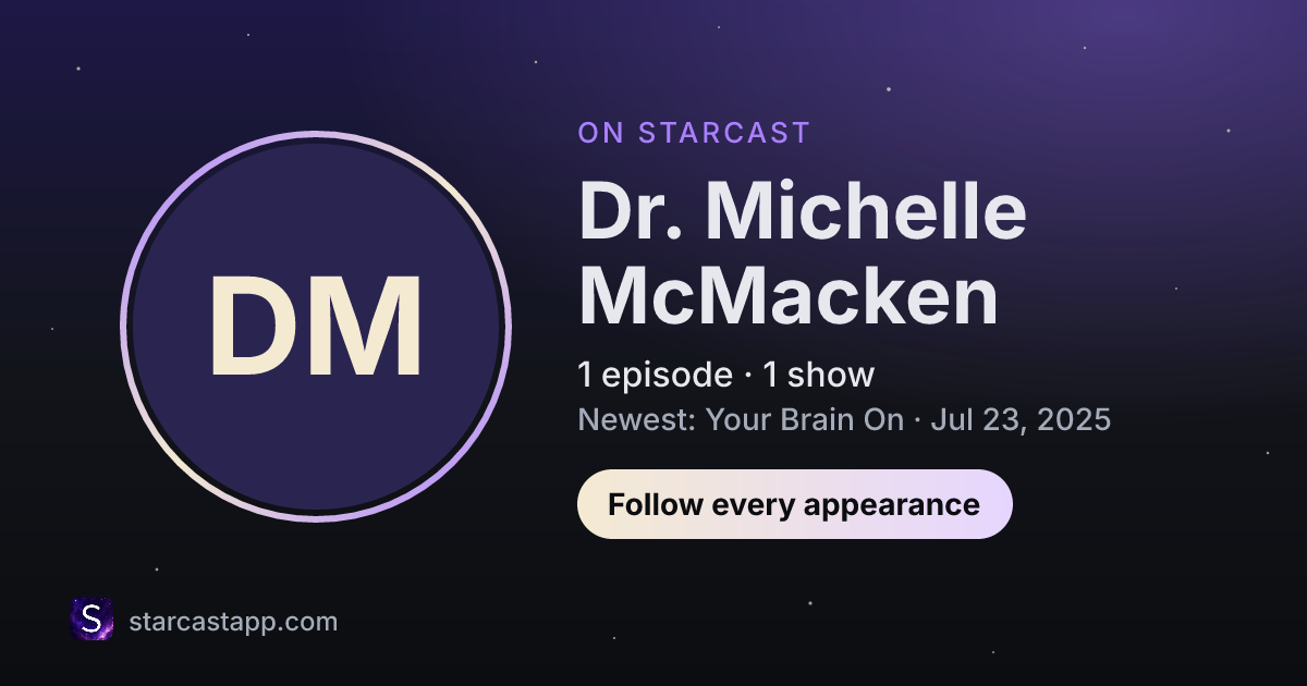 The preview card for Dr. Michelle McMacken