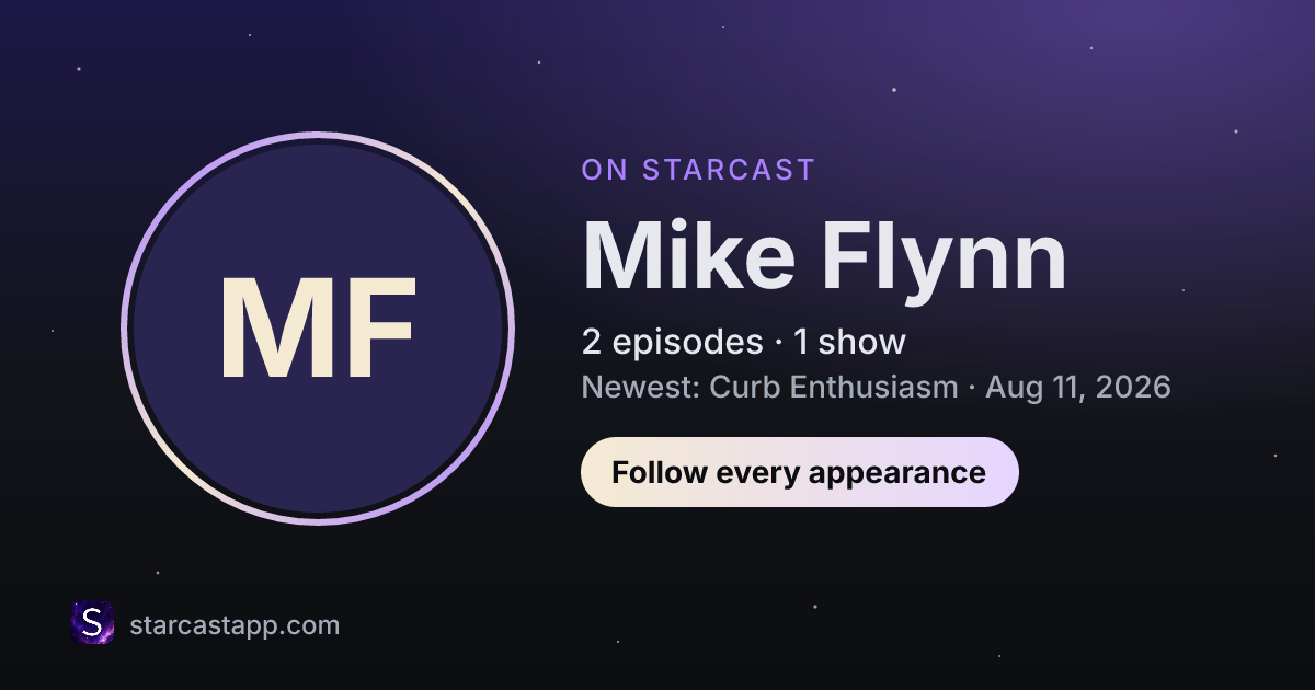 The preview card for Mike Flynn
