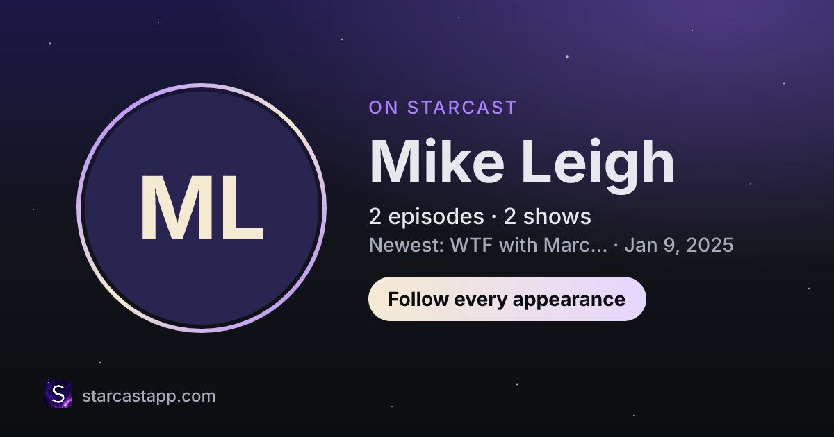 The preview card for Mike Leigh