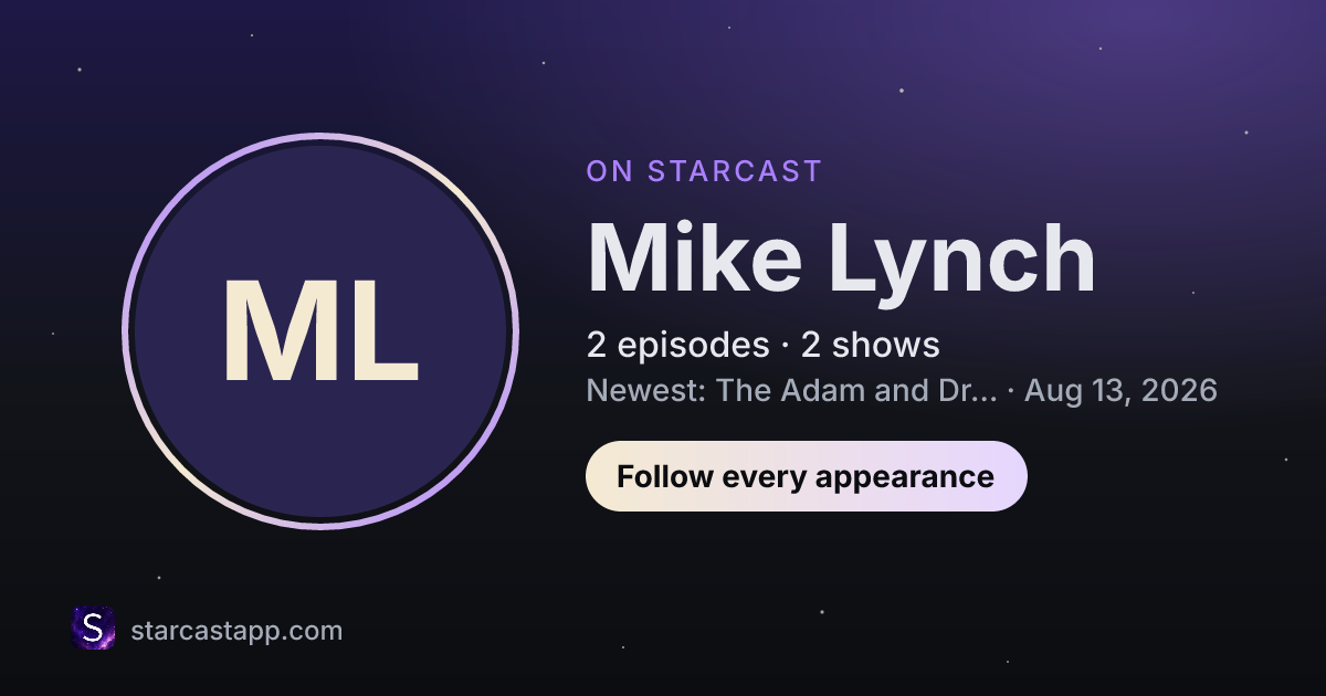 The preview card for Mike Lynch