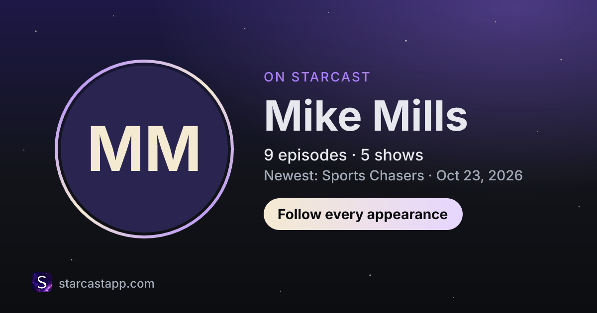 The preview card for Mike Mills