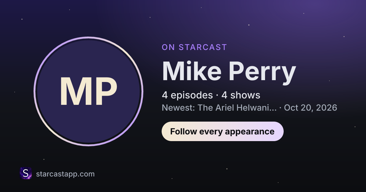 The preview card for Mike Perry