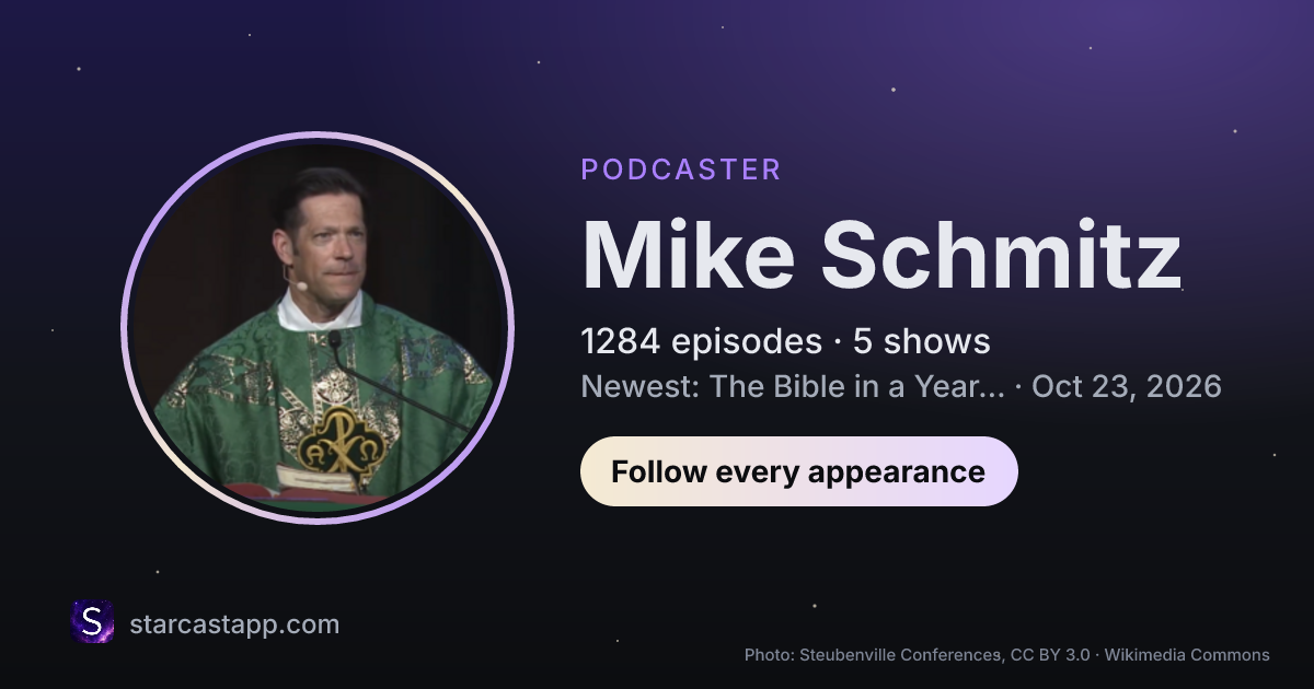 The preview card for Mike Schmitz