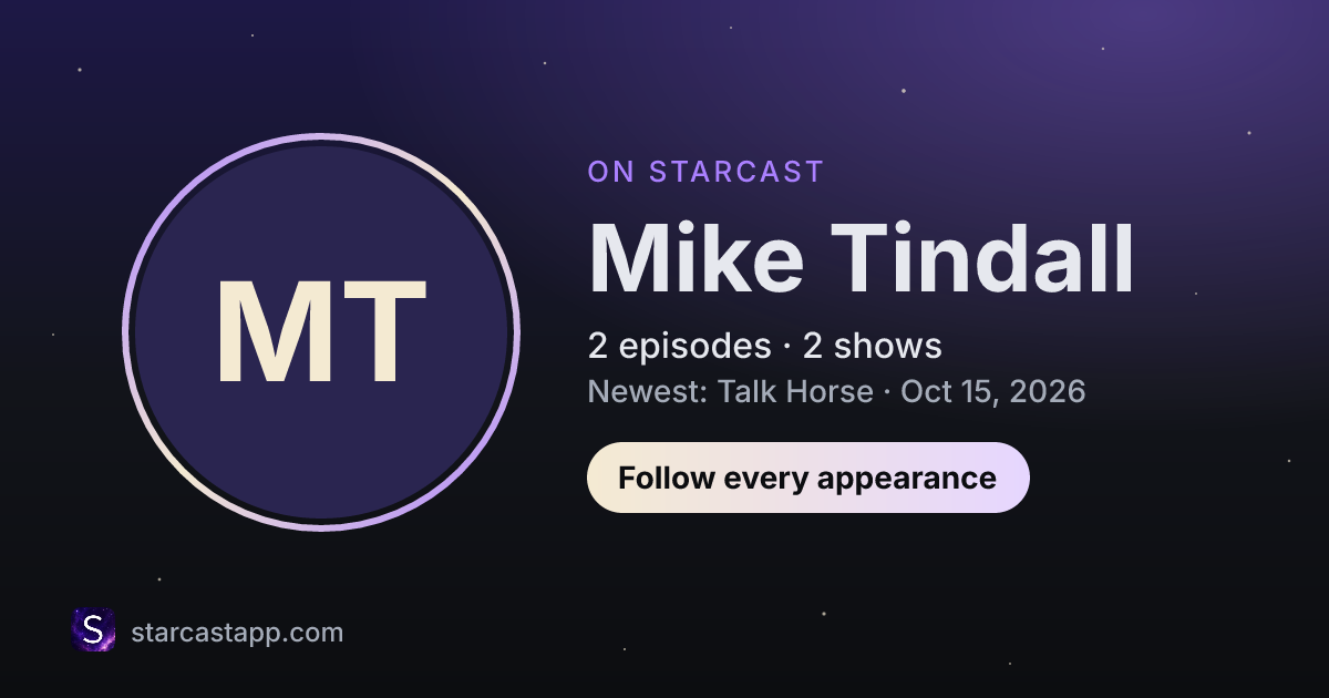 The preview card for Mike Tindall