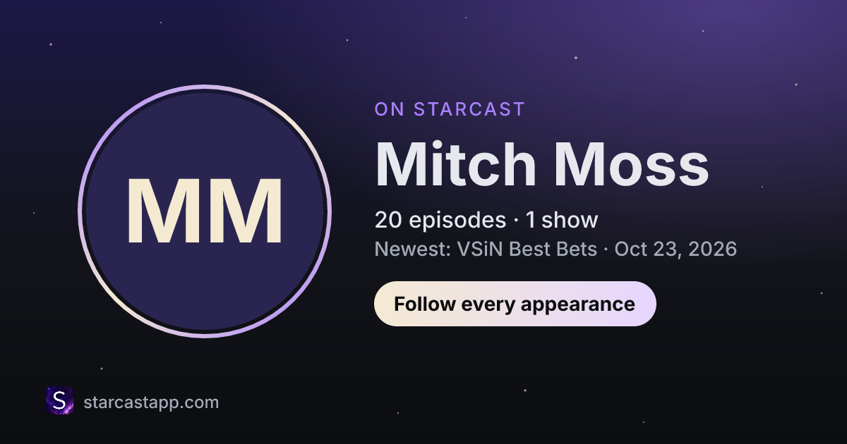 The preview card for Mitch Moss