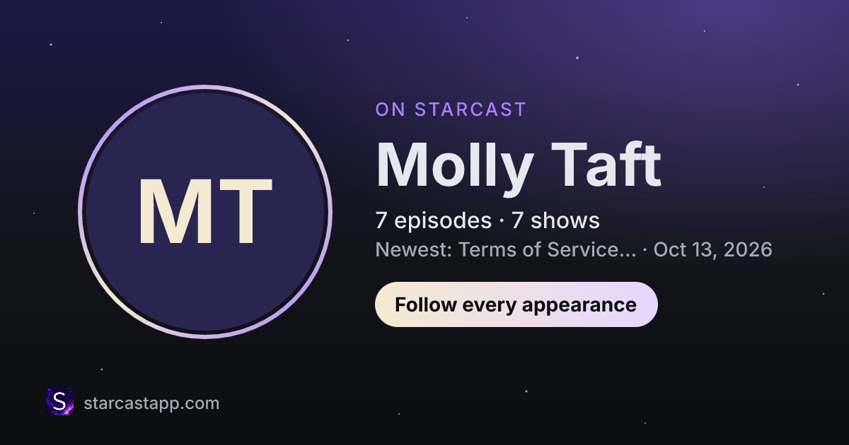 The preview card for Molly Taft