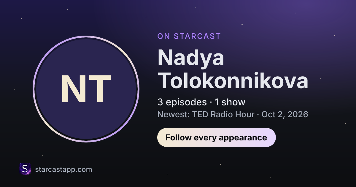 The preview card for Nadya Tolokonnikova