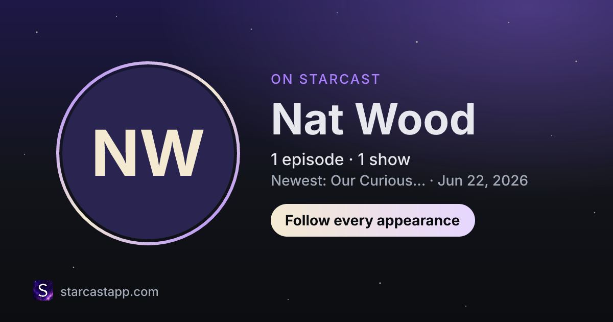 The preview card for Nat Wood