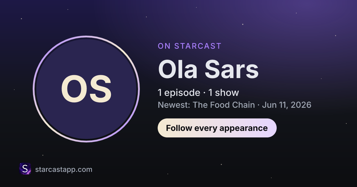 The preview card for Ola Sars