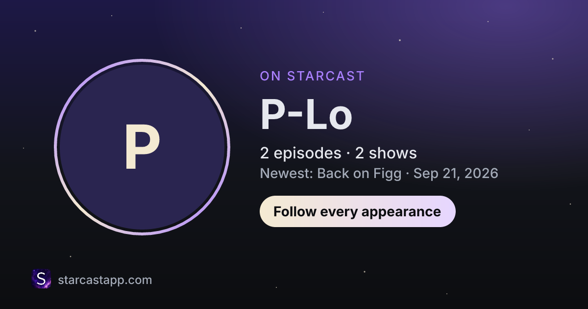 The preview card for P-Lo
