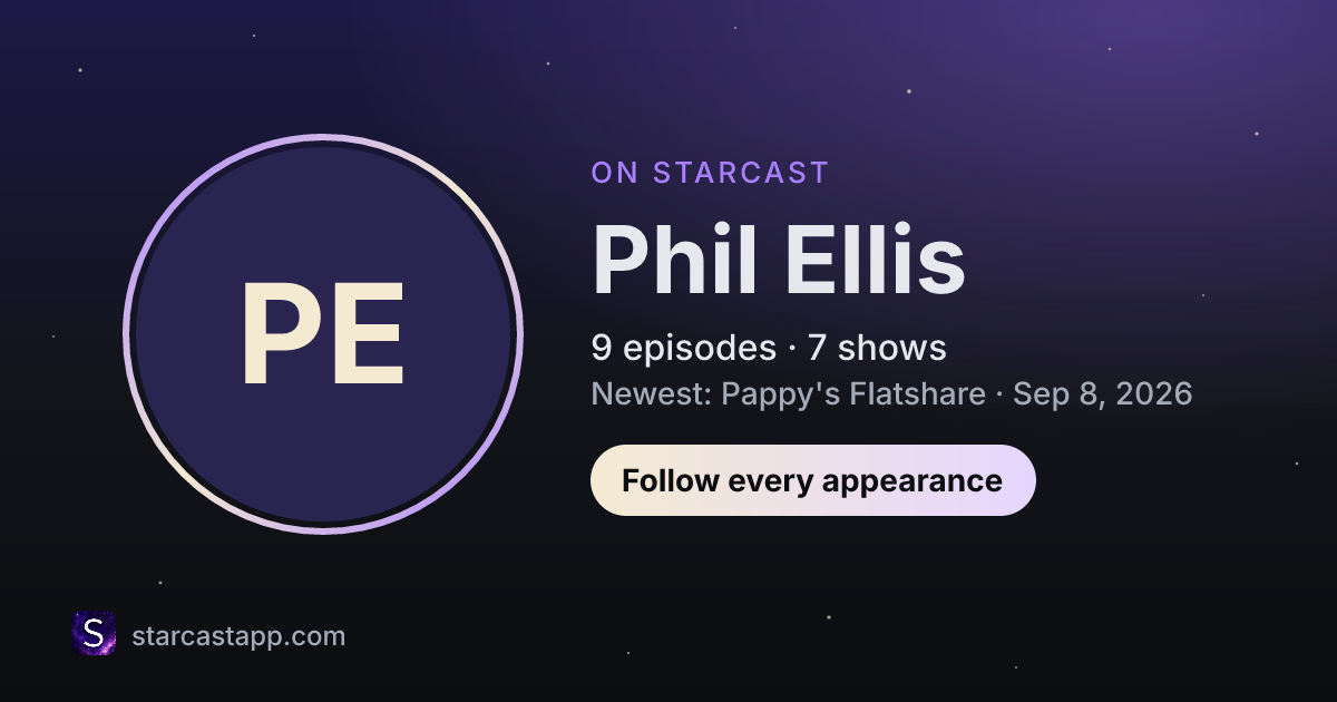The preview card for Phil Ellis