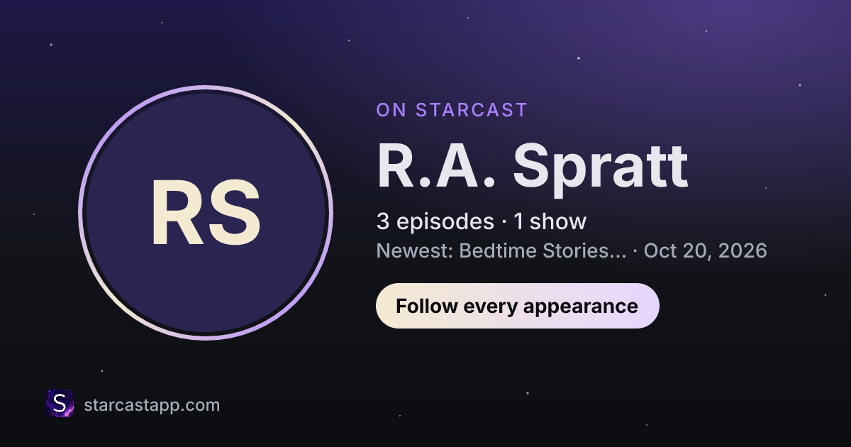 The preview card for R.A. Spratt
