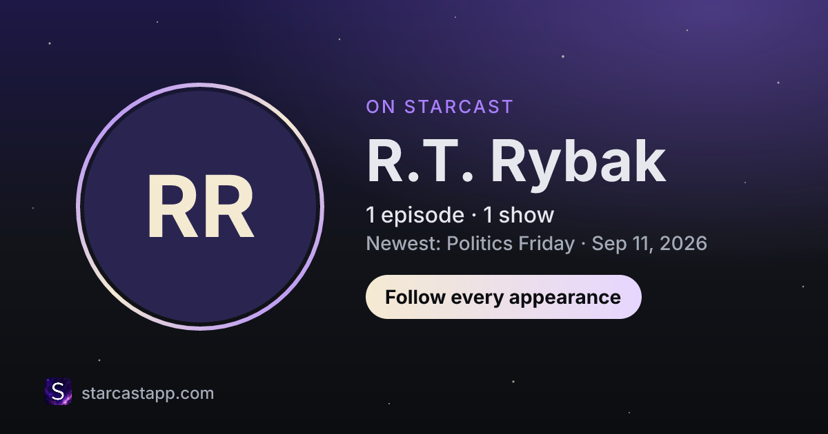 The preview card for R.T. Rybak