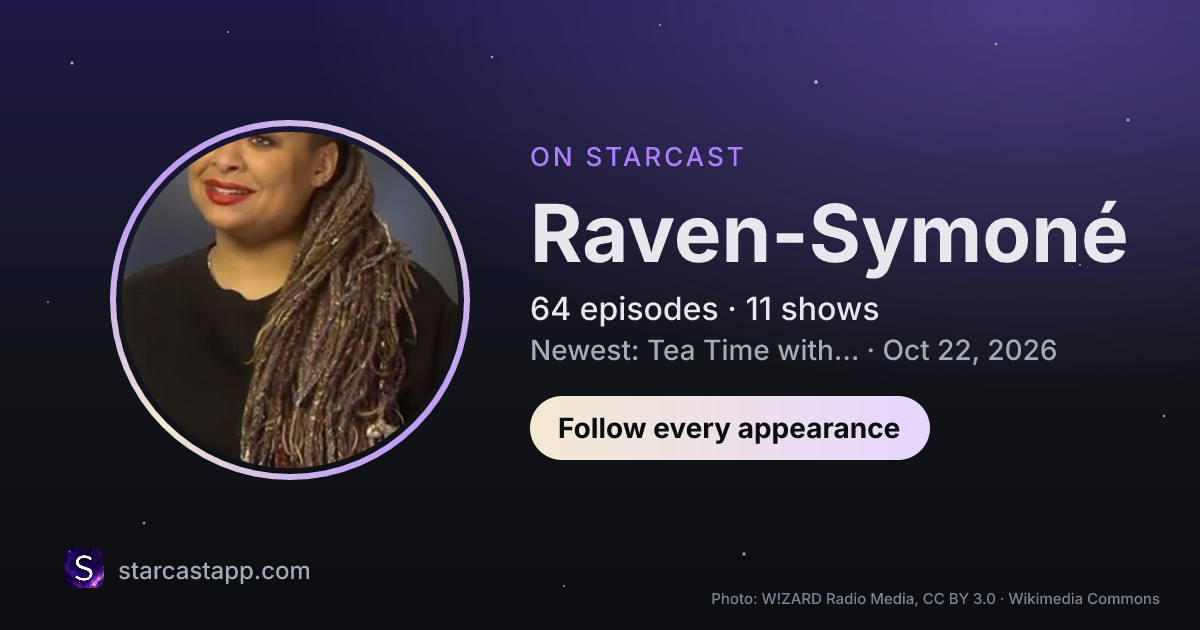 The preview card for Raven-Symoné