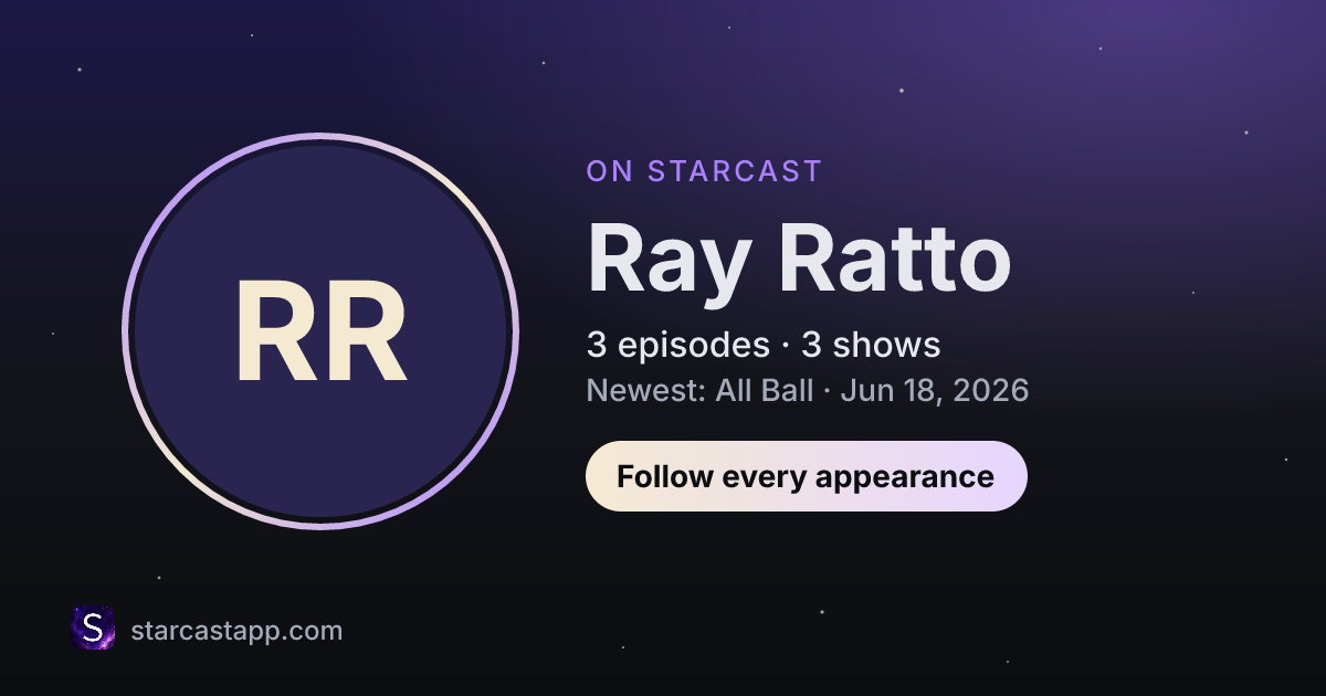 The preview card for Ray Ratto