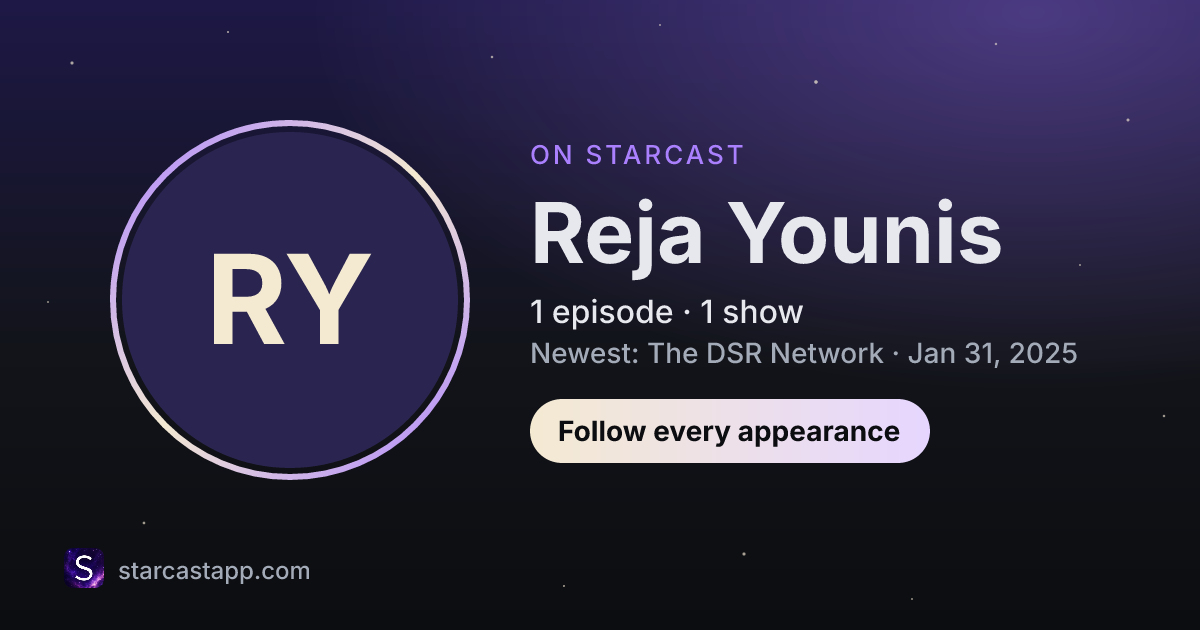 The preview card for Reja Younis