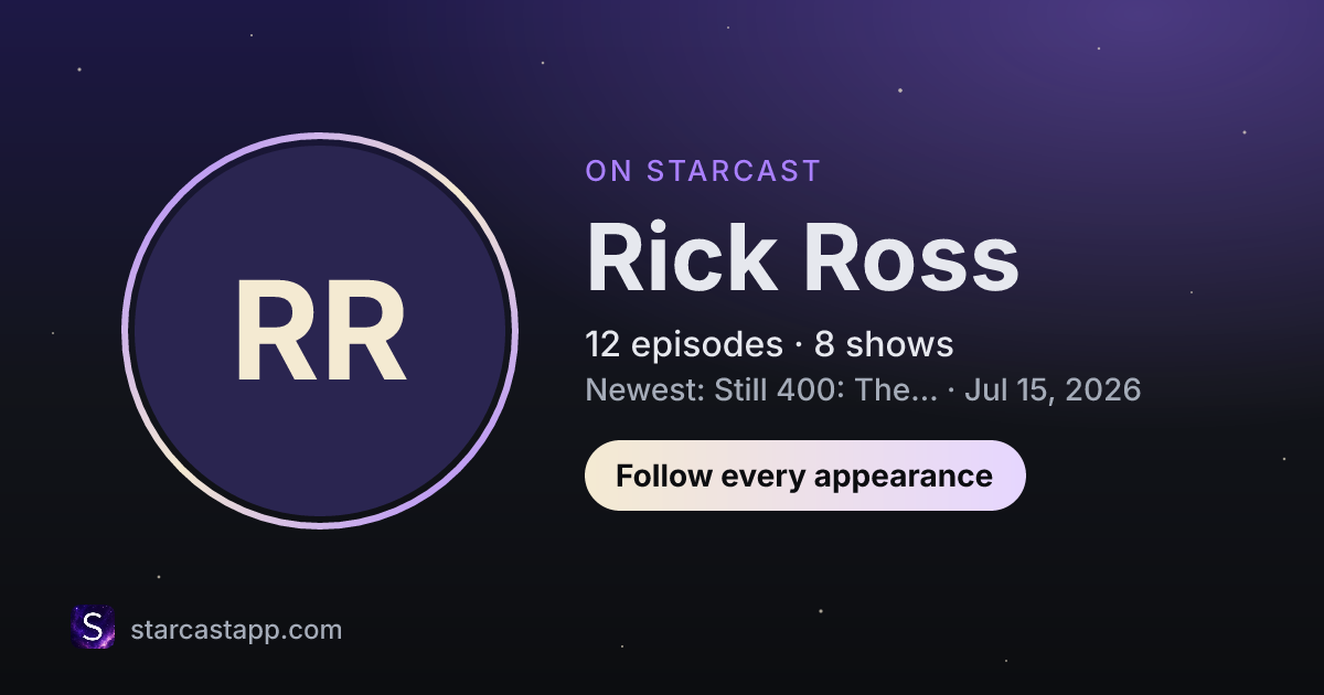 The preview card for Rick Ross