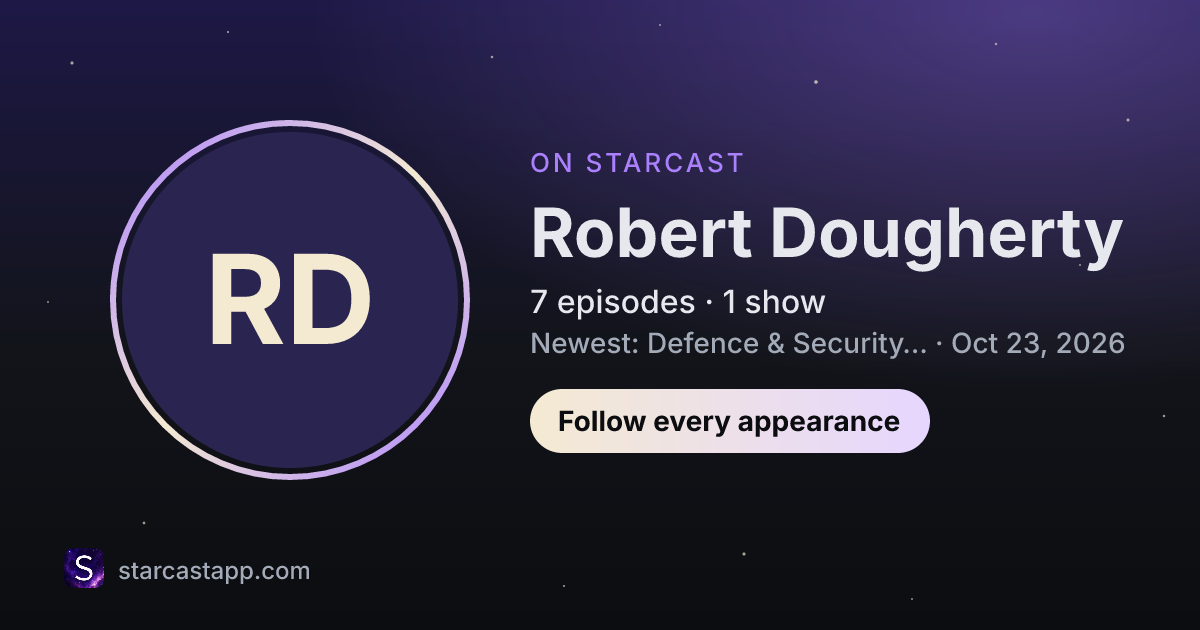 The preview card for Robert Dougherty