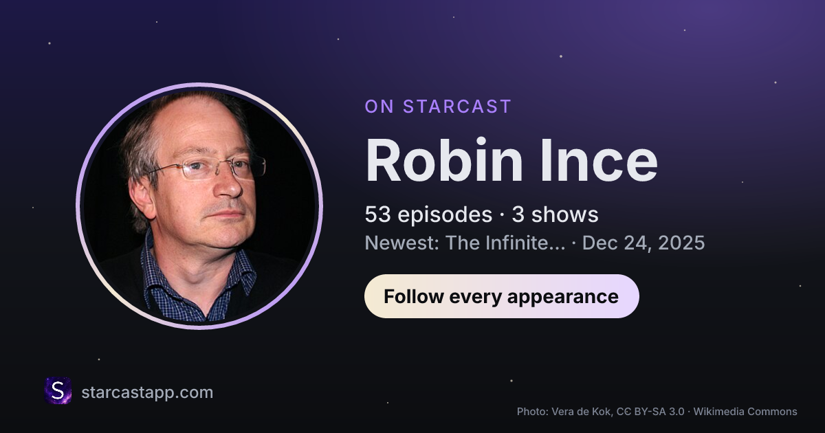 The preview card for Robin Ince