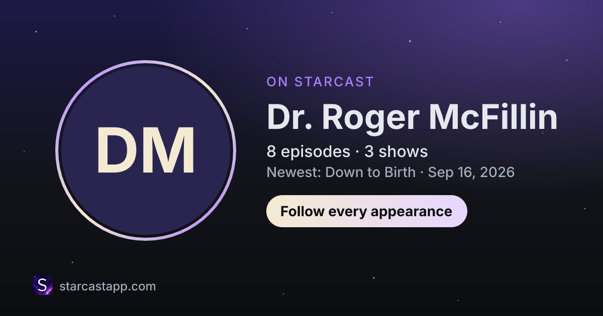 The preview card for Dr. Roger McFillin