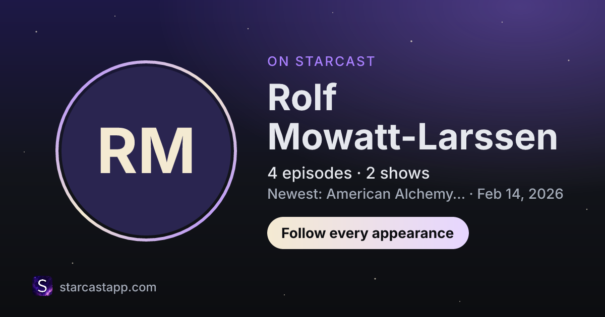 The preview card for Rolf Mowatt-Larssen