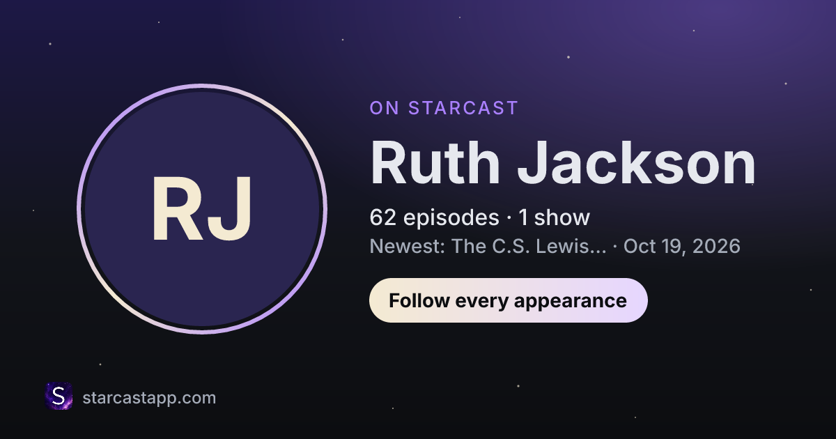 The preview card for Ruth Jackson