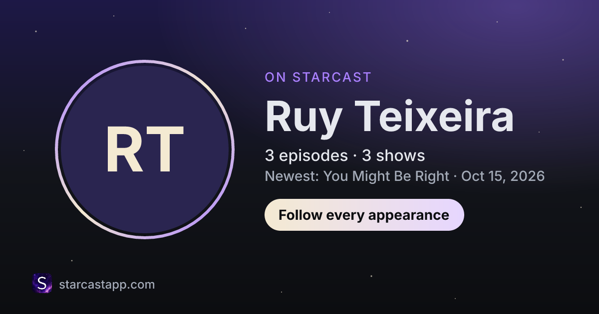 The preview card for Ruy Teixeira
