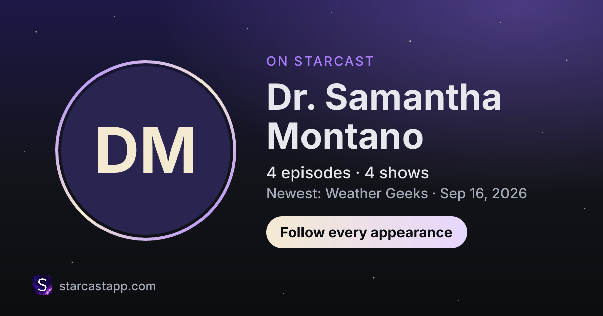The preview card for Dr. Samantha Montano