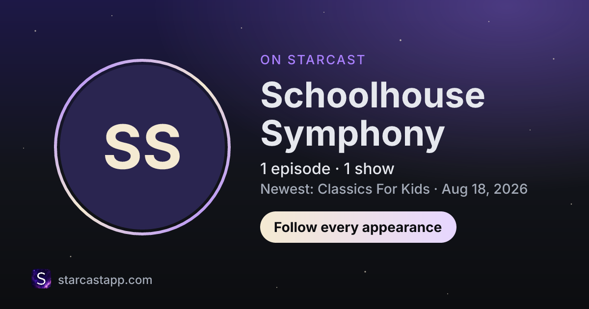 The preview card for Schoolhouse Symphony