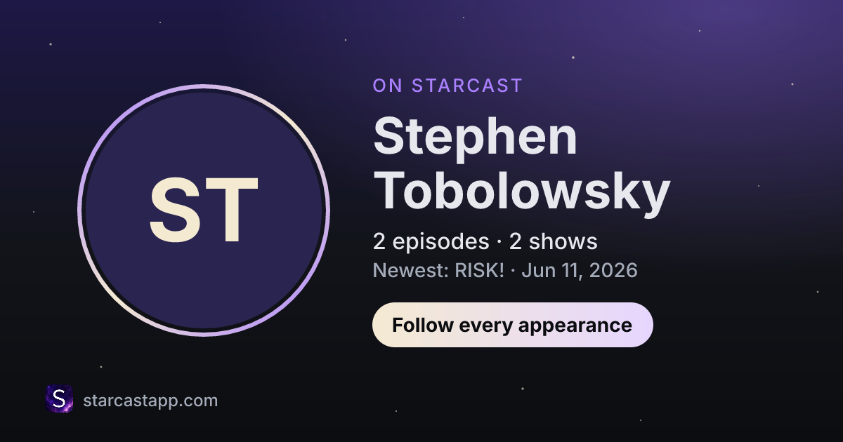 The preview card for Stephen Tobolowsky