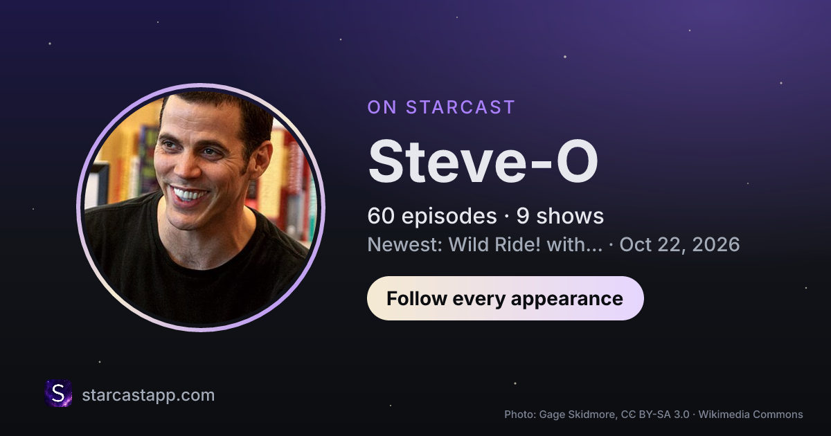 The preview card for Steve-O
