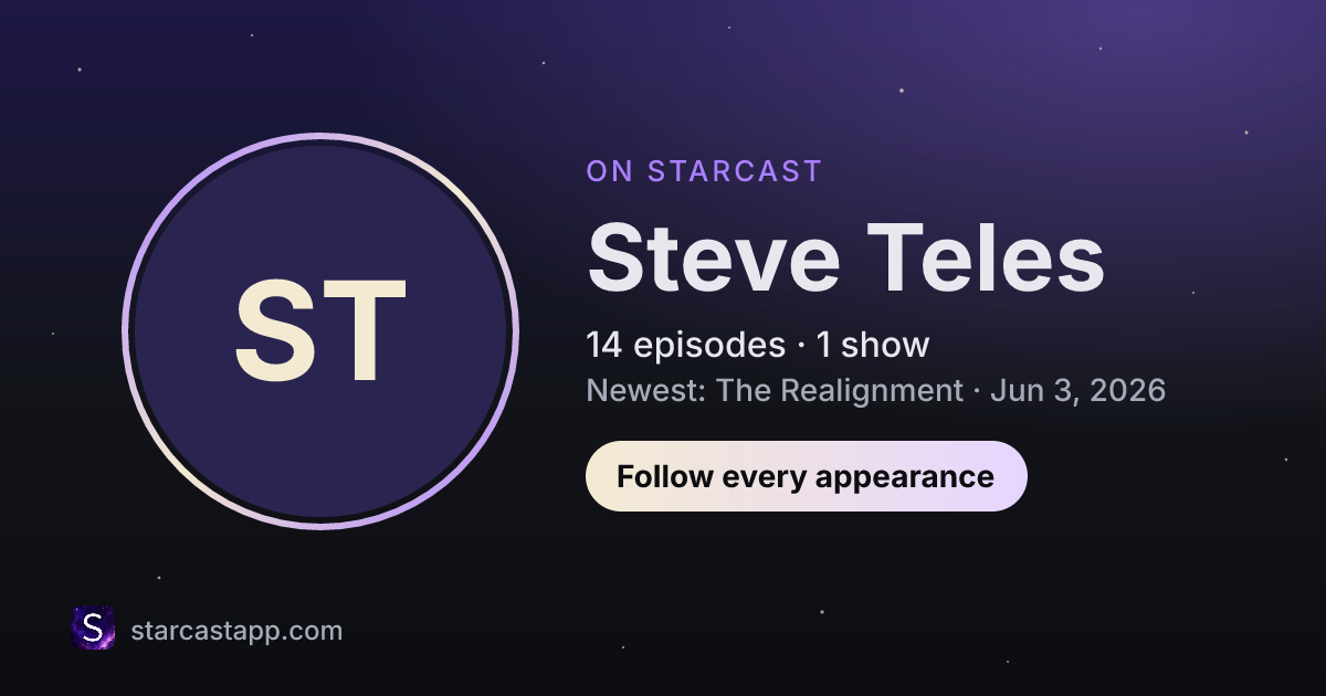 The preview card for Steve Teles