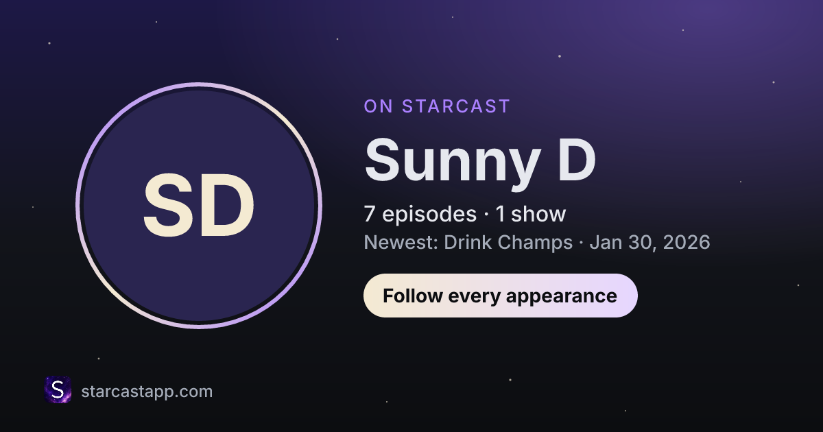The preview card for Sunny D