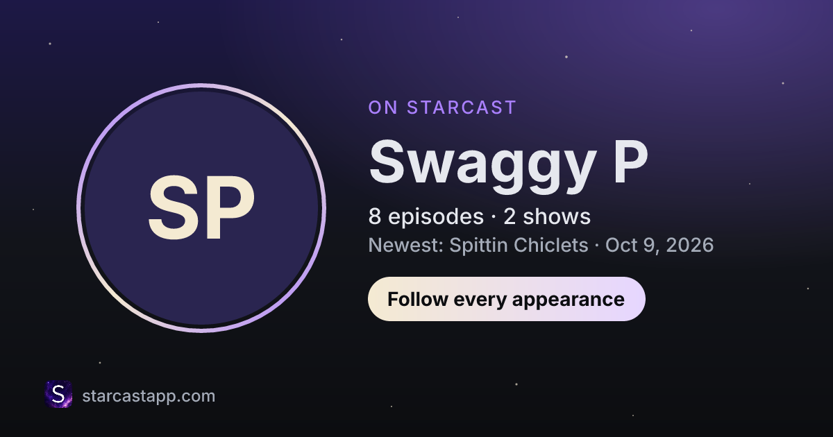 The preview card for Swaggy P