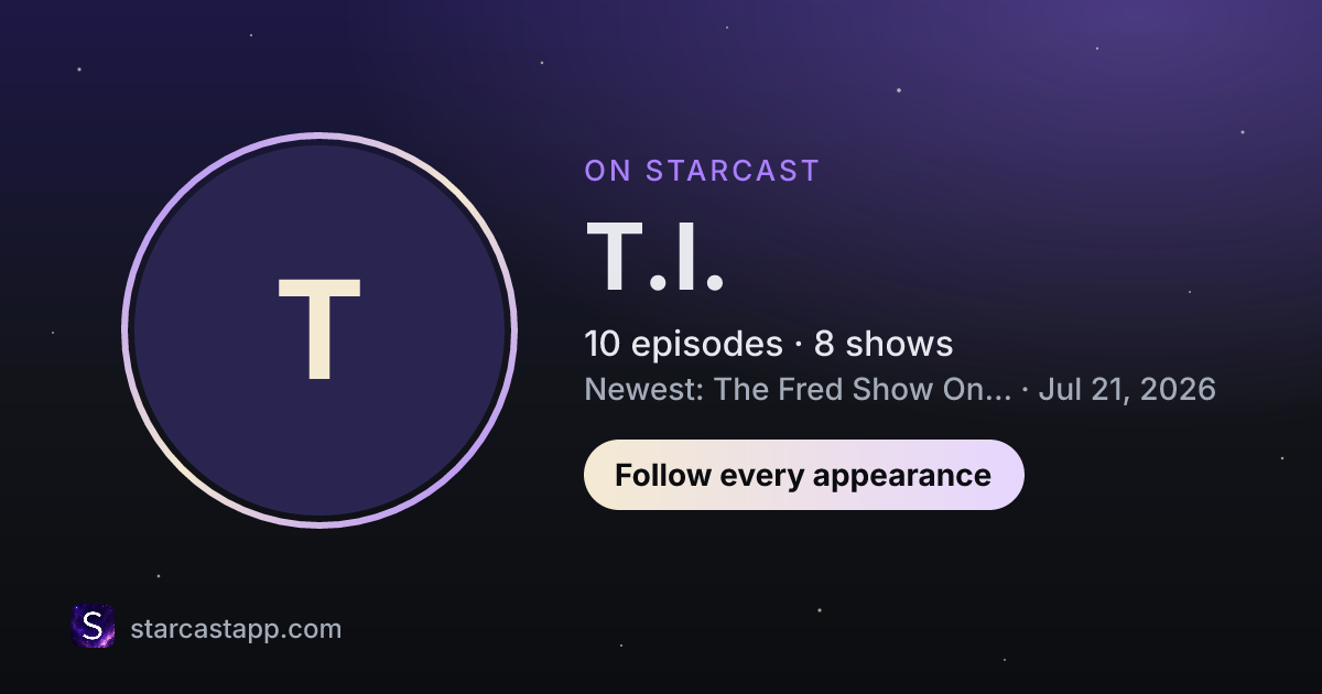 The preview card for T.I.