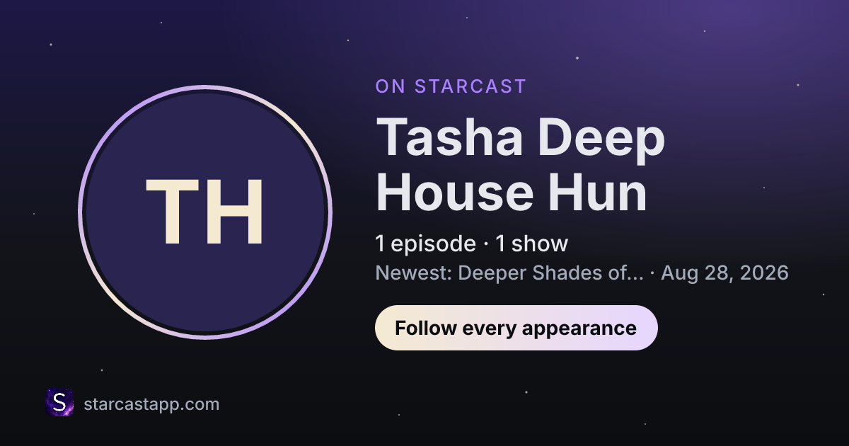 The preview card for Tasha Deep House Hun