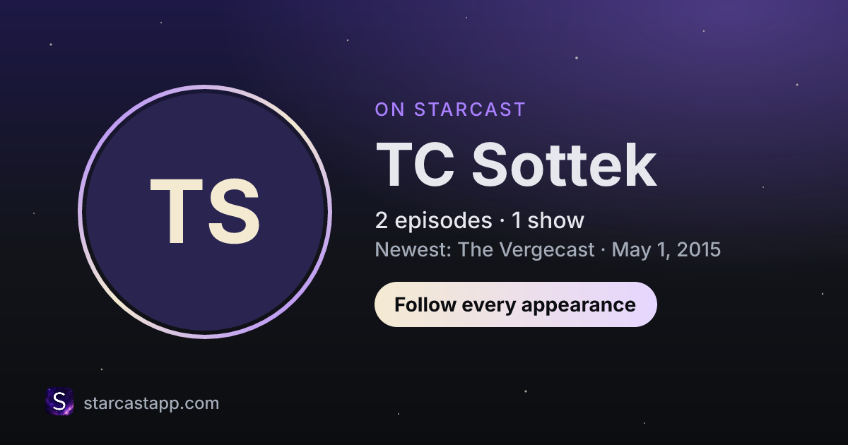 The preview card for TC Sottek