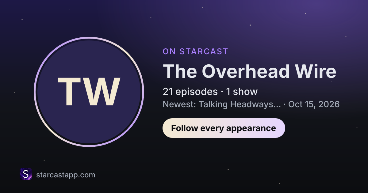 The preview card for The Overhead Wire