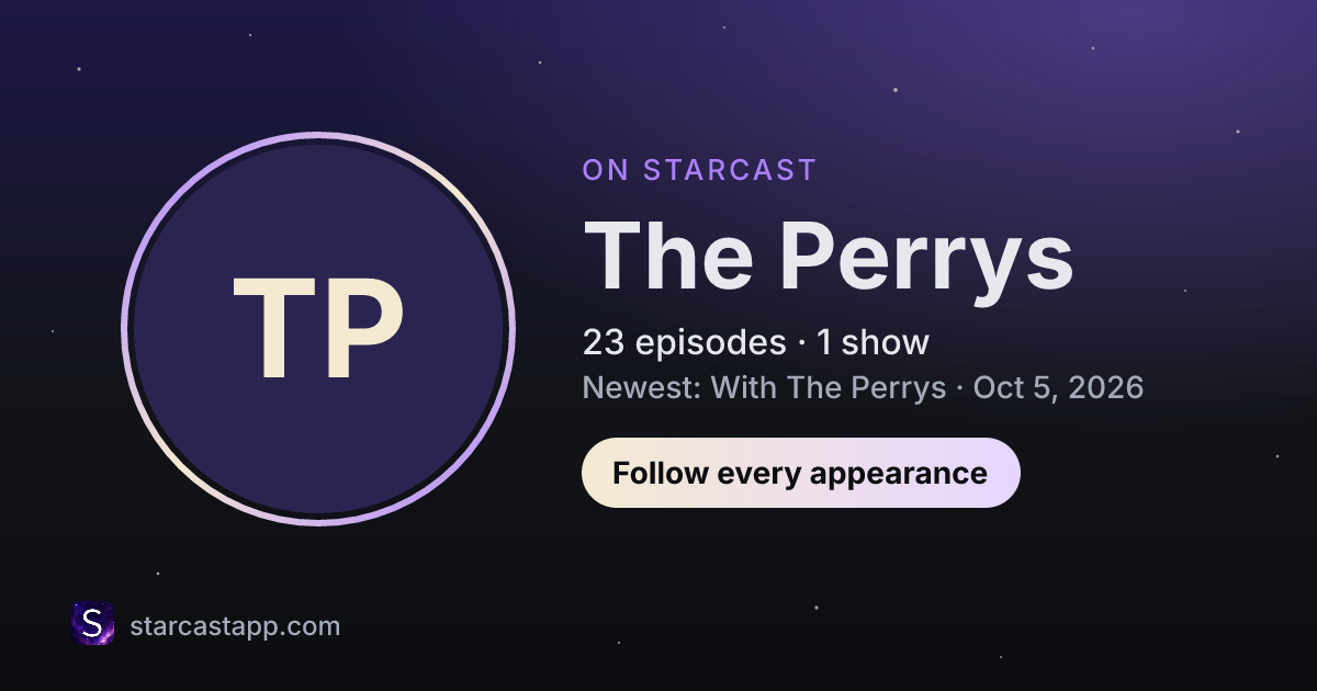 The preview card for The Perrys