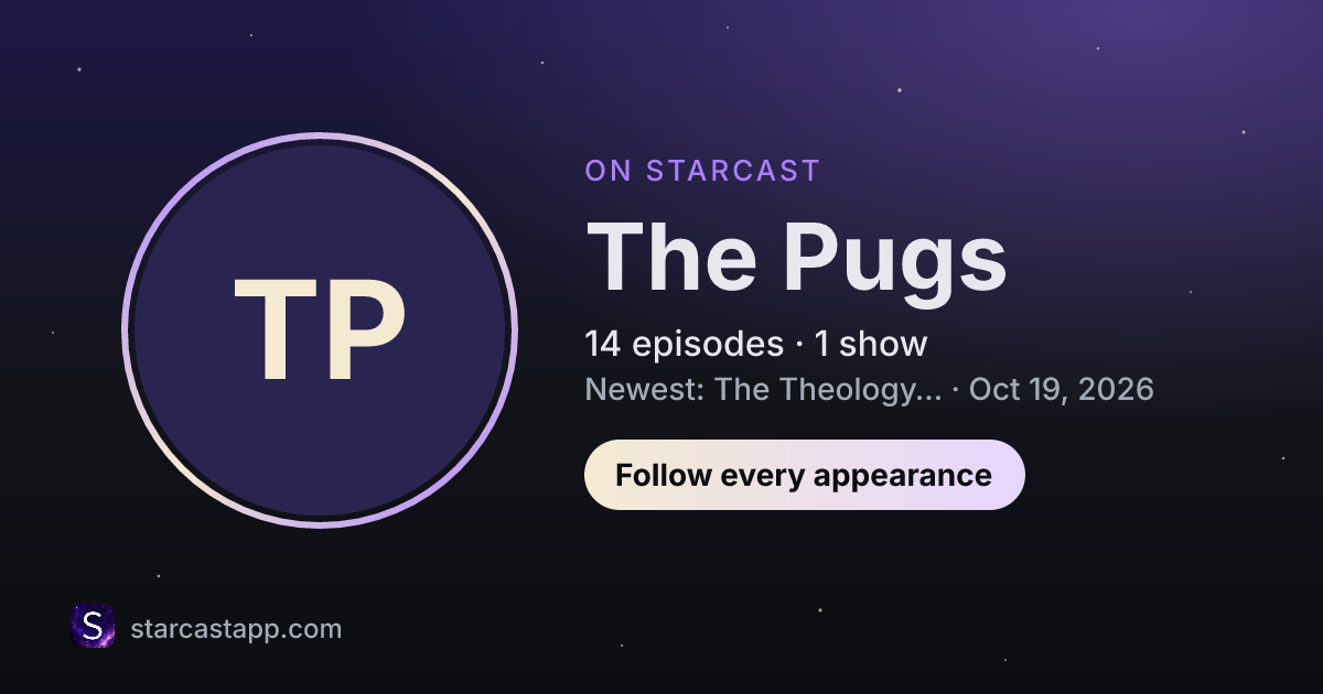 The preview card for The Pugs
