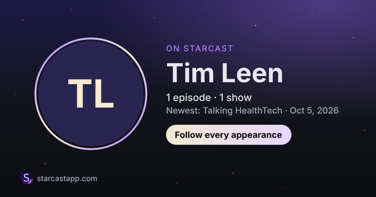 The preview card for Tim Leen