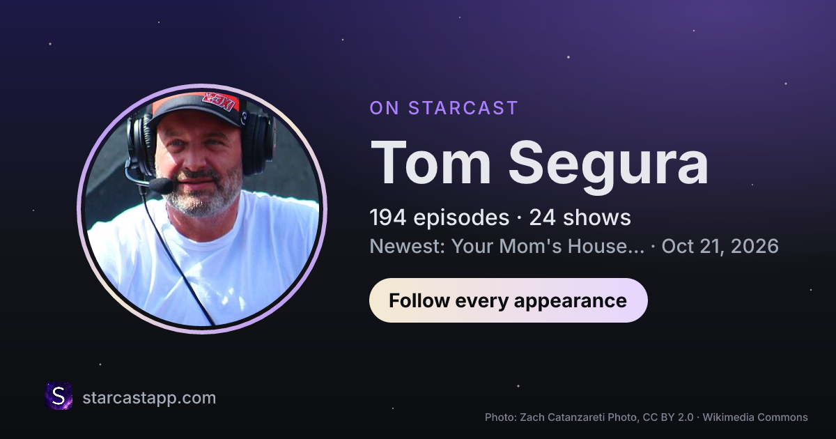 The preview card for Tom Segura