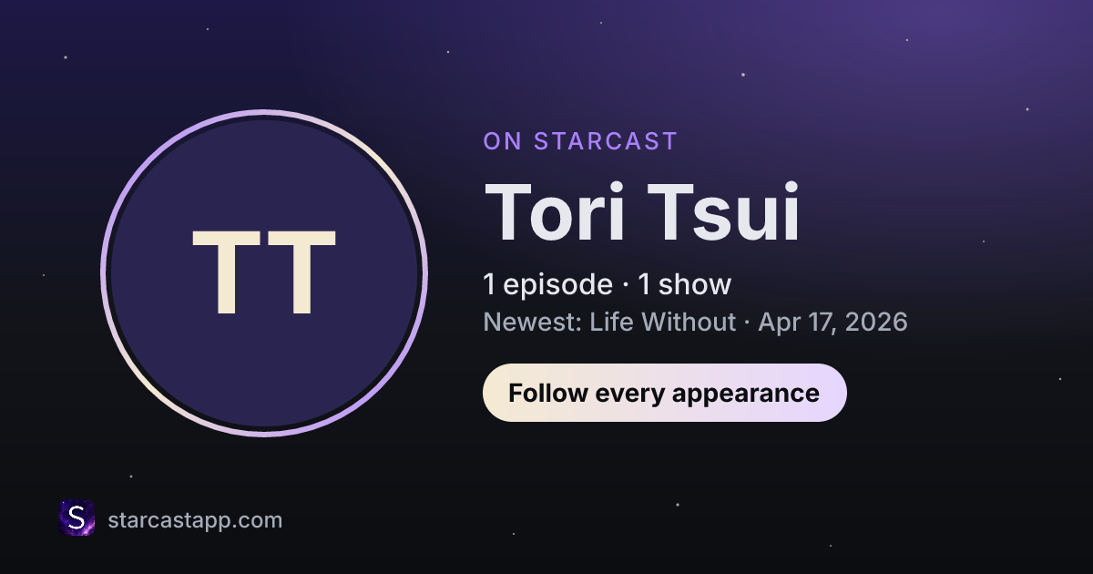 The preview card for Tori Tsui
